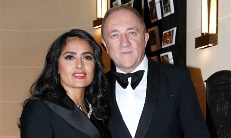 Salma Hayek se casó con François.